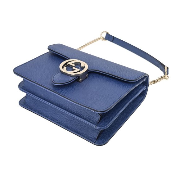 Gucci 510304 GG Interlocking Leather Cross Body Bag - Picture 4 of 9